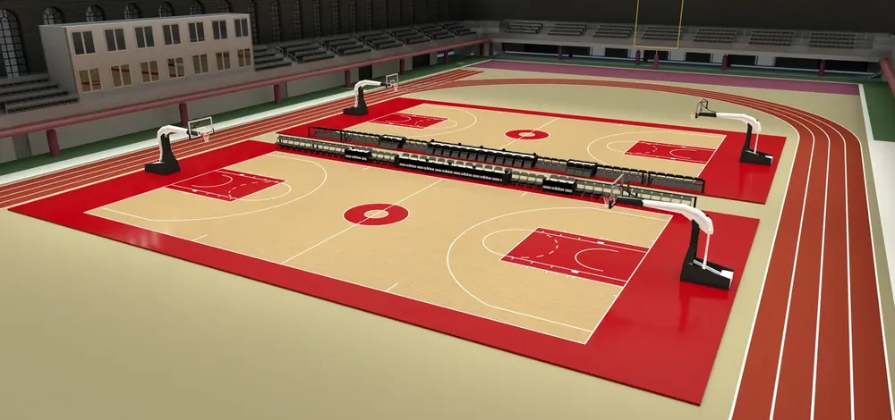 Indoor basketball courts - how to bet on euroleague