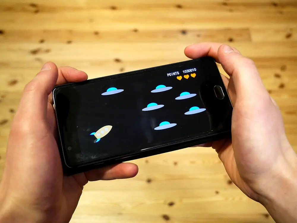 contact BetNaijaHub - playing on a smartphone