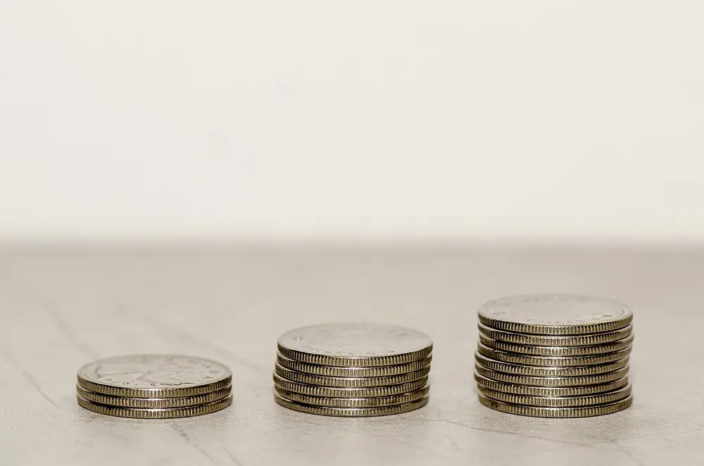 Stacks of coins - nigerian betting punter