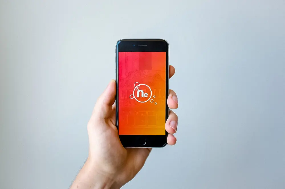 Smartphone in hand - terms and privacy