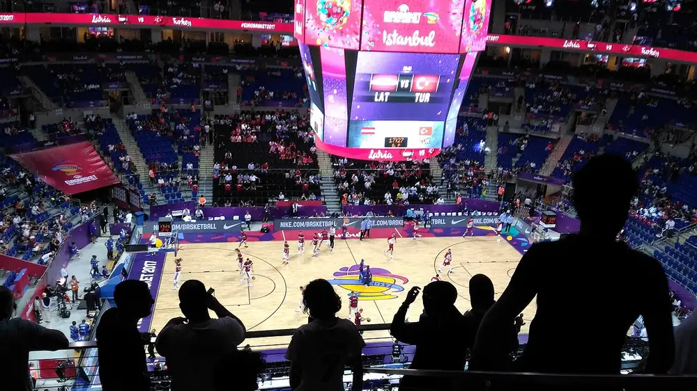 Sports arena interior - handicap in betting nigeria